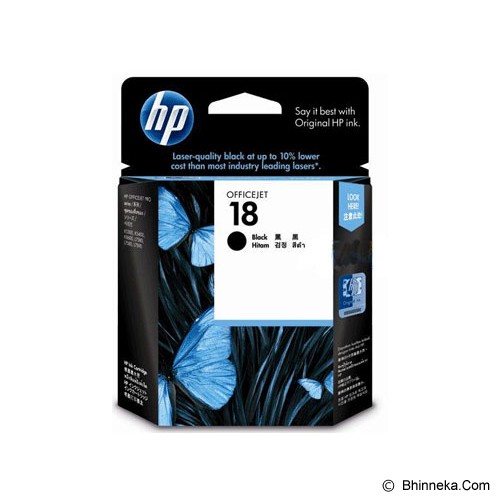 HP Black Ink Cartridge 18 [C4936A]